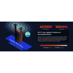 EXTENSOR CUDY AX3000 GIGABIT WIFI6