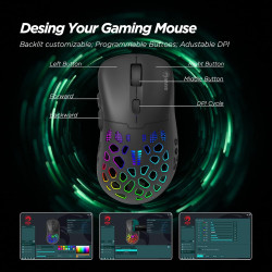 MOUSE GAMING WATERPROOF MARVO G946
