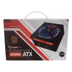FUENTE DE PODER LEADERTECH 600W 80+ BRONZE