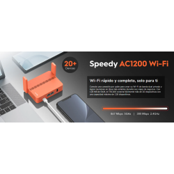 ROUTER MINI CUDY AC1200 VPN/WI-FI TRAVEL