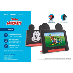 TABLET MULTILASER NB604 DISNEY MICKEY MOUSE 7" 2GB RAM/ 32GB ROM WIFI