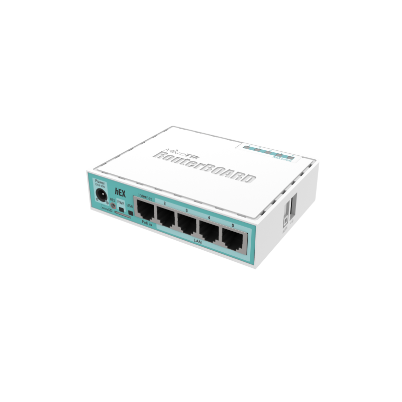 ROUTER MIKROTIK HEX 880 256MB 5 PUERTOS