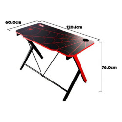 MESA GAMING XTECH MARVEL SPIDER-MAN ROJO