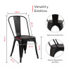 SILLA TOLIX CB SIN MADERA