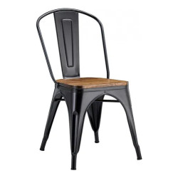SILLA TOLIX CON MADERA