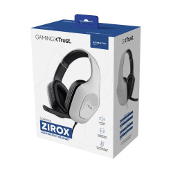 AUDIFONOS TRUST ZIROX PS5 BLANCO