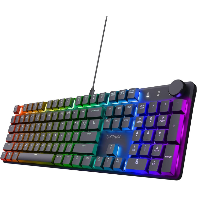 TECLADO TRUST MECÁNICO GXT866 TORIX PREM