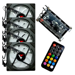 VENTILADOR LEADERTECH 4 EN 1 12CM CON CONTROL