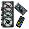 VENTILADOR LEADERTECH 4 EN 1 12CM CON CONTROL