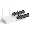 KIT INALÁMBRICO TENDA 8 CÁMARAS IP