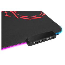 MOUSE PAD GAMING RECARGABLE RGB
