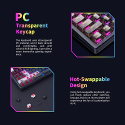TECLADO HAVIT MECÁNICO GAMING