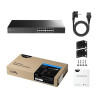 SWITCH CUDY 16 Ptos GIGABIT RAKEABLE