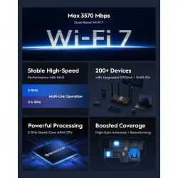 ROUTER CUDY AX3600 WIFI 7 5ptos GIGABIT