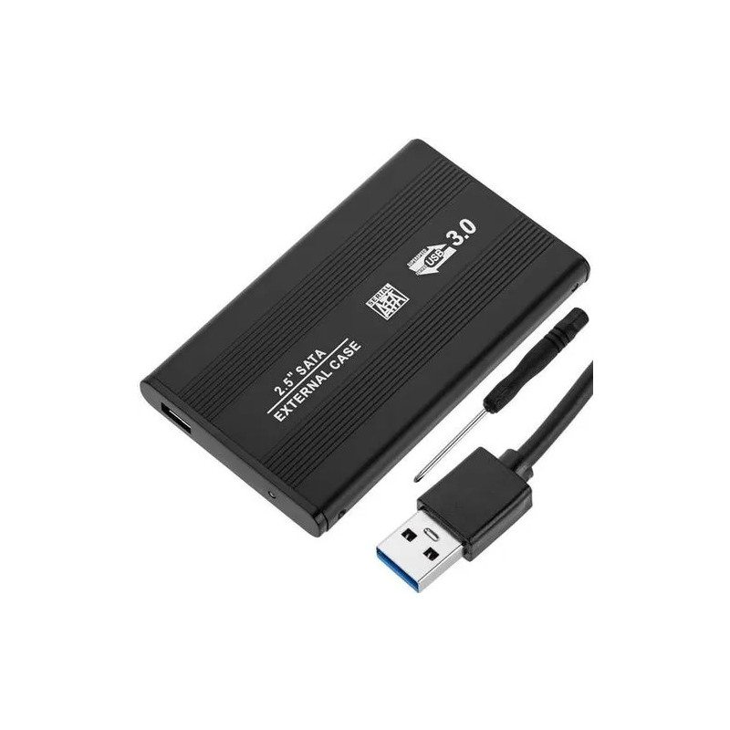 CASE NOVA P/DISCO DURO 2,5" SATA 3.0