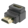 ADAPTADOR HDMI HEMBRA/MACHO 90 GRADOS