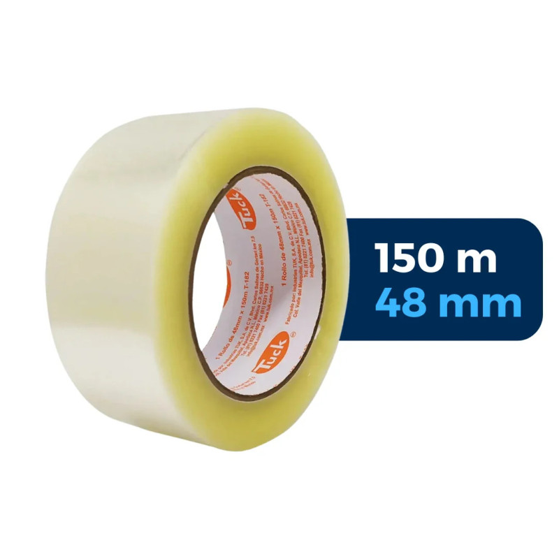 CINTA PLASTICA DE EMBALAR 150M 48MM
