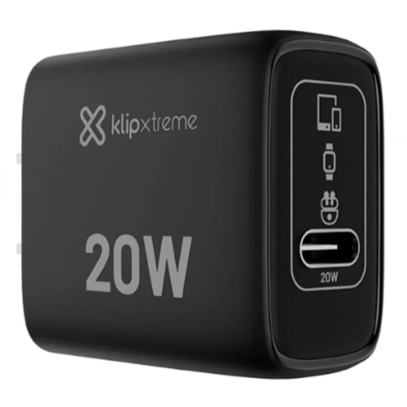 CARGADOR DE PARED KLIP 20W USB C