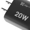 CARGADOR DE PARED KLIP 20W USB C