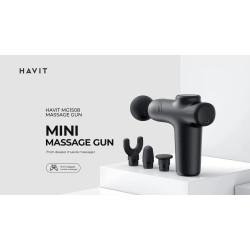 PISTOLA MINI DE MASAJES HAVIT MG1508