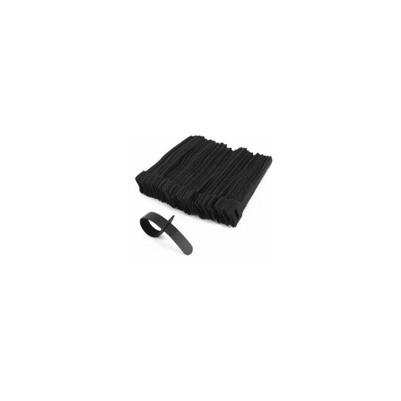 CINTA VELCRO WIREPLUS BLANCA/NEGRA