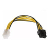 CABLE PARA TARJETA MADRE 4 PINES A 8 PINES