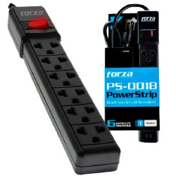 REGLETA FORZA 2200W 6 TOMAS