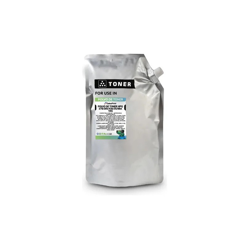 POLVO DE TONER GECOPRINT 1KG HP 278/285