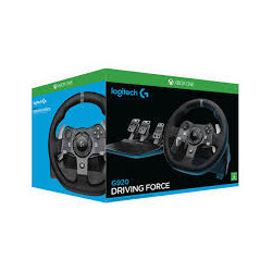 VOLANTE LOGITECH DE CARRERA Y PEDALES PC XBOX