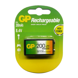 BATERIA GP 9V GP RECARGABLE