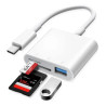 OTG TIPO C A LECTOR DE MEORIA USB SD 3E