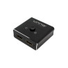 SWITCH HDMI 2 PUERTOS UNNO TECKNO 4K