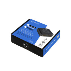 SWITCH HDMI 2 PUERTOS UNNO TECKNO 4K