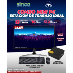 COMBO MINI PC SPIDERTEC