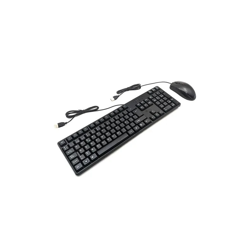 KIT TECLADO/MOUSE LEADERTECH ALAMBRICO