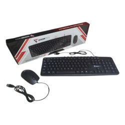 KIT TECLADO/MOUSE LEADERTECH ALAMBRICO