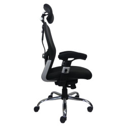 Silla Palermo Respaldo Malla con Cabecera
