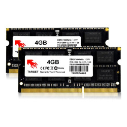 MEMORIA DDR3 4GB 1600 MHZ LAPTOP TARGET