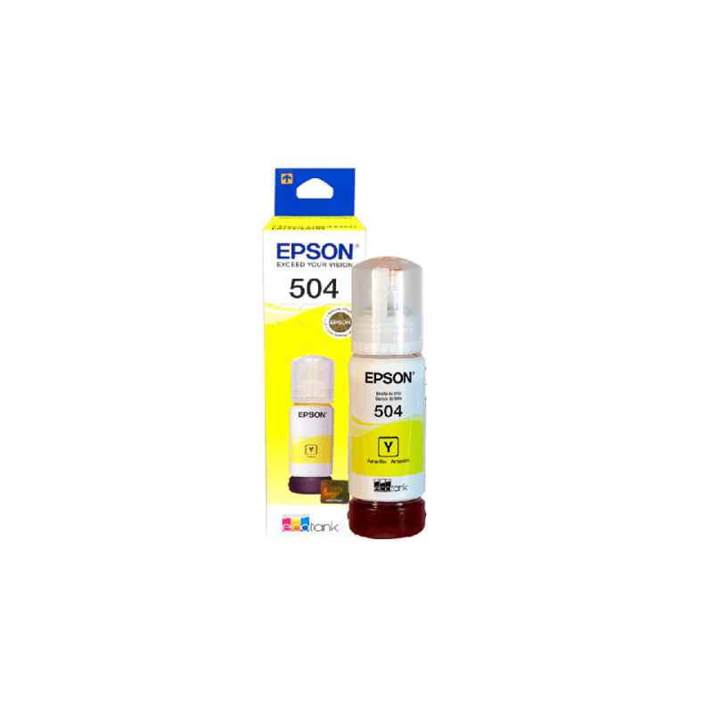 TINTA EPSON T504 AMARILLO