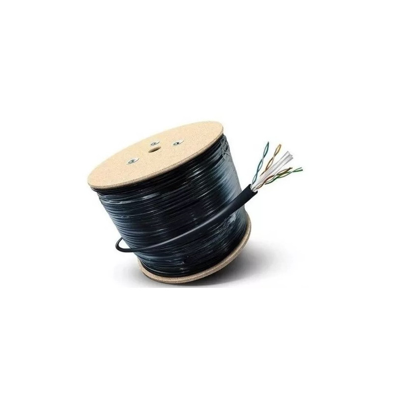 CABLE UTP CAT6e EXTERIOR 305 Mts.