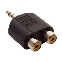 CONVERTIDOR 3.5 A 2 RCA HEMBRA
