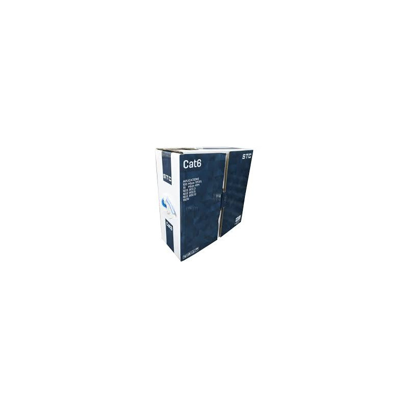 CABLE UTP CAT6e 100MTS INTERIOR BOBINA
