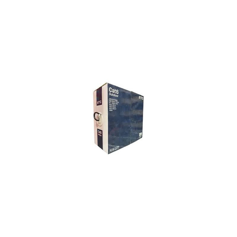UTP CAT6E 100 Mts EXTERIOR BOBINA
