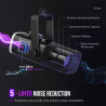 MICROFONO FIFINE AM8 STREAMIG RGB XLR/USB