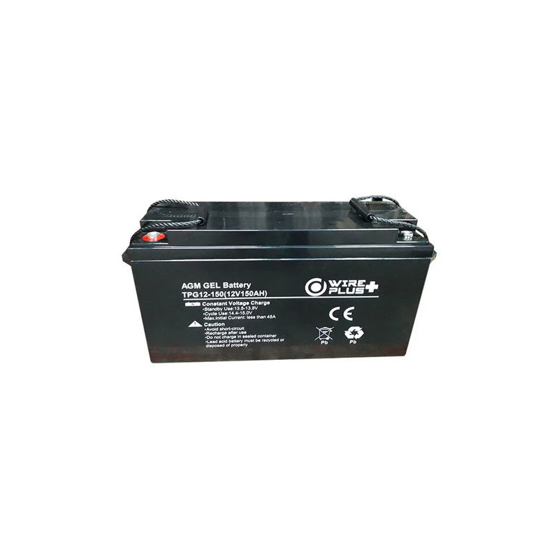 BATERIA WIREPLUS 12V 150 AMP