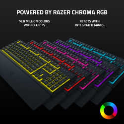 TECLADO GAMMING RAZER CRNATA V3 X MEMBRANA
