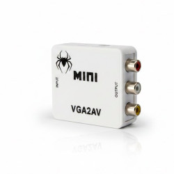 CONVERTIDOR SPIDERTEC VGA A AV