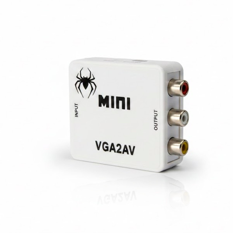 CONVERTIDOR SPIDERTEC VGA A AV