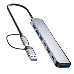 HUB SPIDEERTEC 4 Ptos USB-A...