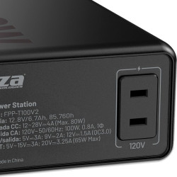 GENERADOR DE ENERGIA FORZA 100W PORTATIL